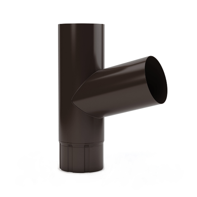 GAMRAT / STALGAM brązowy ciemny - Trójnik 87/87/87mm (kąt 62°)