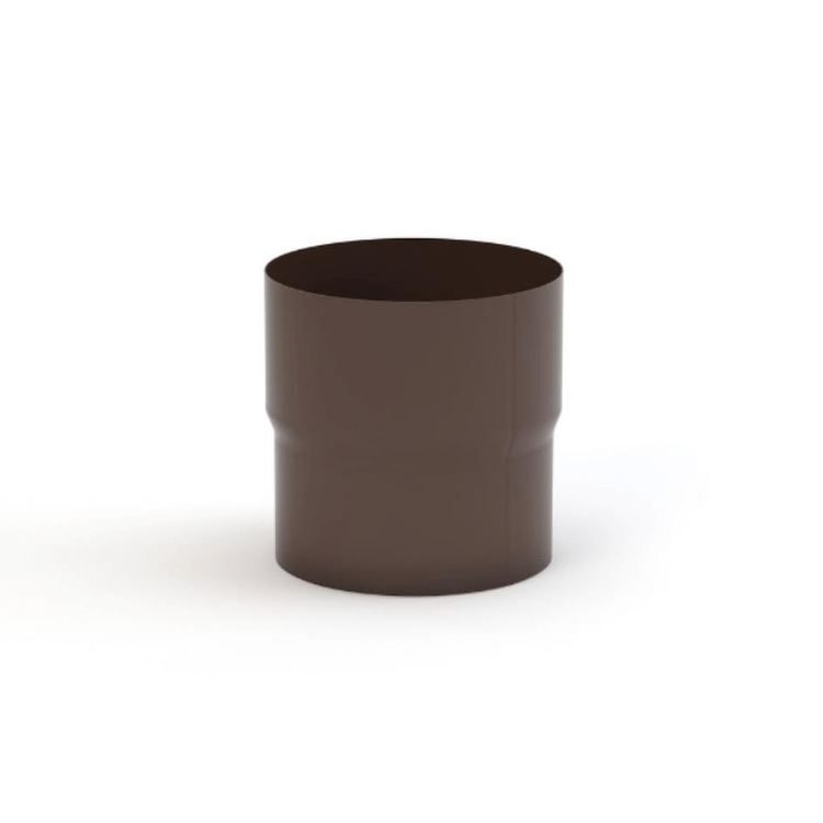 GAMRAT / STALGAM brązowy - Złączka rury 87mm (mufa)