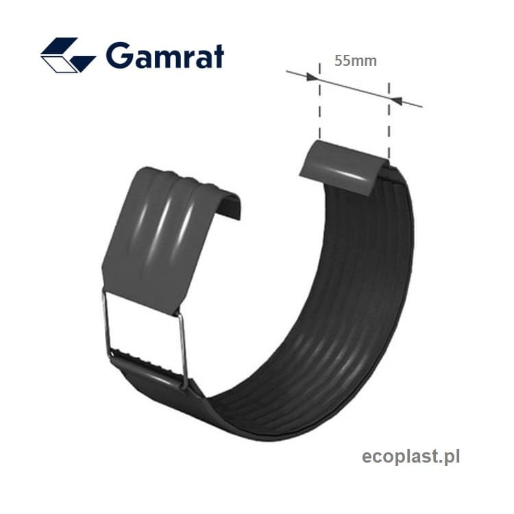 GAMRAT / STALGAM - Złączka rynnowa 125mm - SCHEMAT