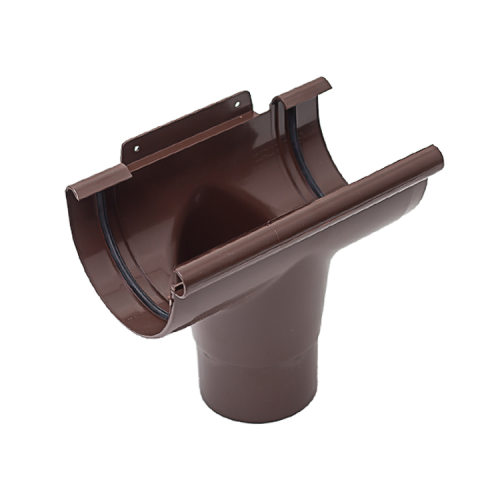 IZABELLA PVC brązowy - Lej spustowy 125/100mm