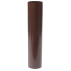 IZABELLA PVC brązowy - Rura spustowa 75mm / 1m