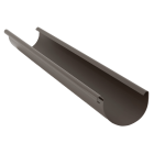 GAMRAT PVC brązowy ciemny - Rynna 75mm / 3m