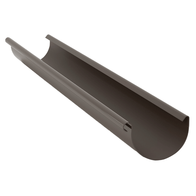 GAMRAT PVC brązowy ciemny - Rynna 150mm / 4m