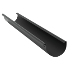 GAMRAT PVC czarny - Rynna 75mm / 4m