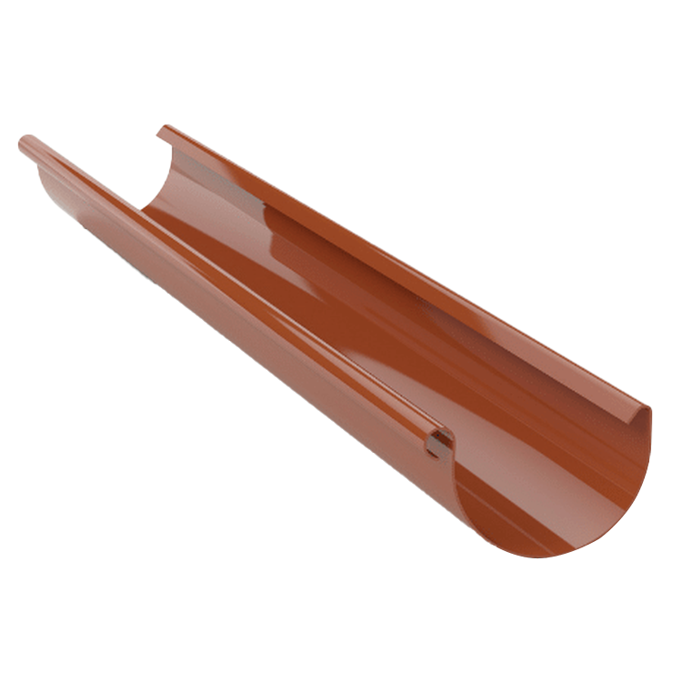 GAMRAT PVC ceglasty - Rynna 100mm / 1m