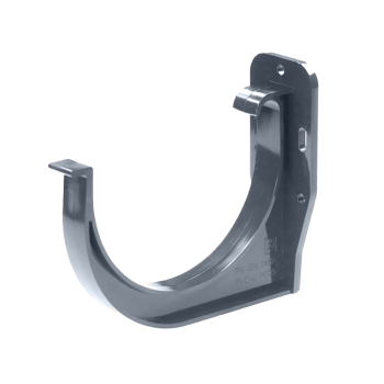 IZABELLA PVC grafitowy - Uchwyt rynnowy 90mm / DOCZOŁOWY