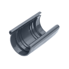 IZABELLA PVC grafitowy - Złączka rynnowa 90mm
