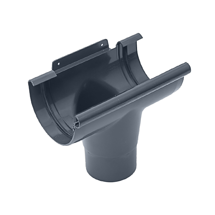 IZABELLA PVC grafitowy - Lej spustowy 90/75mm