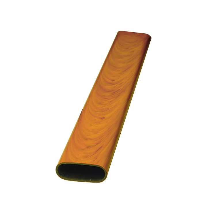 Profil PVC ławkowy - ogrodzeniowy 85x35mm / DREWNOPODOBNY - próbka (5-10cm)