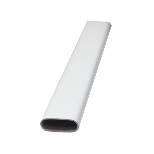 Profil PVC ławkowy - ogrodzeniowy 85x35mm / BIAŁY - próbka (5-10cm)