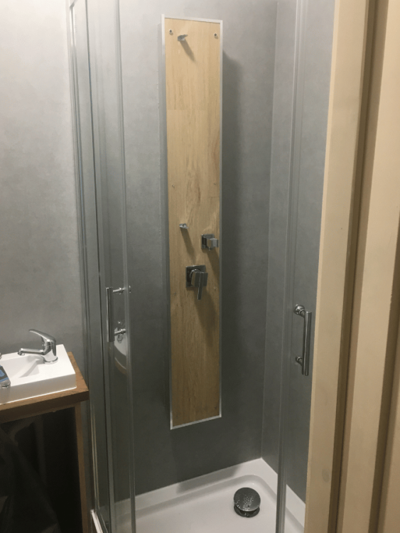 VILO - Panel ścienny SPC Concrete Light (mat) - WIZUALIZACJA