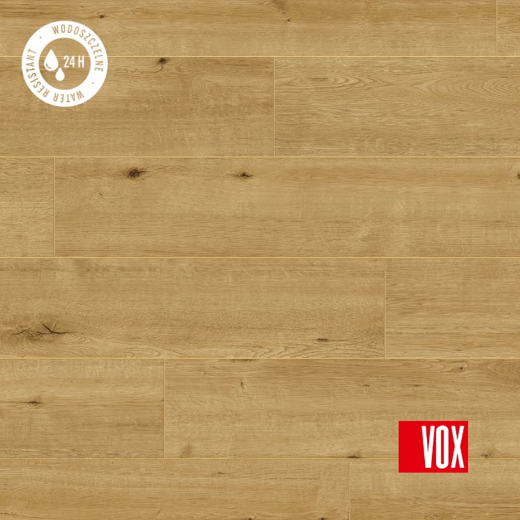 VOX podłoga laminowana Querra Magna Plus WR - Dąb Lino AC5 8mm 4V