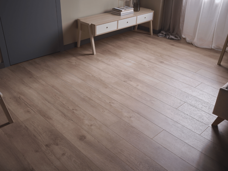 VOX podłoga laminowana Querra Magna WR - Dąb Sargas AC4 8mm 4V - realizacja