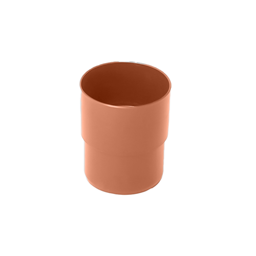 IZABELLA PVC ceglasty - Złączka rury 100mm (mufa)