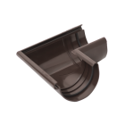 GAMRAT PVC brązowy ciemny - Narożnik 125mm / ZEWNĘTRZNY kąt 90° (zamiennik Izabella)