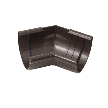 GAMRAT PVC brązowy ciemny - Narożnik 125mm / WEWNĘTRZNY kąt 135° (zamiennik Izabella)