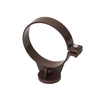 IZABELLA PVC brązowy ciemny - Obejma rury 100mm PVC