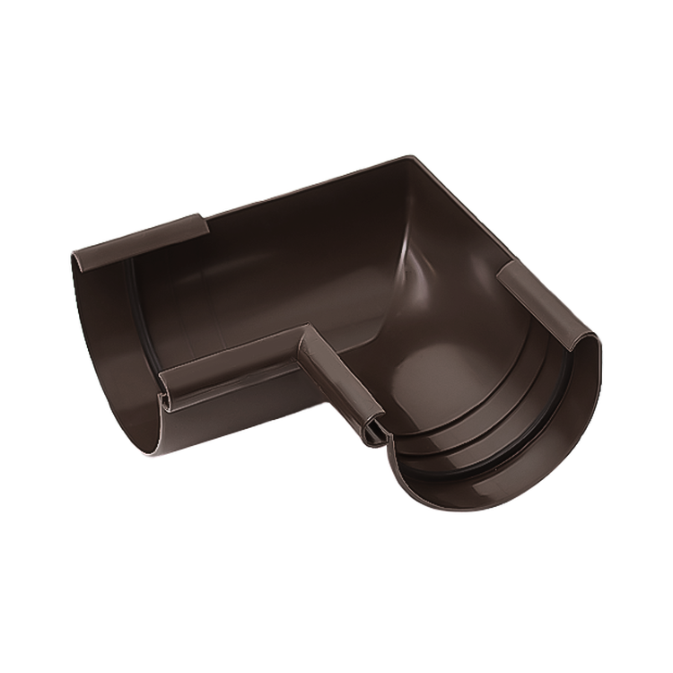 IZABELLA PVC brązowy ciemny - Narożnik 90mm / WEWNĘTRZNY (kąt 90°)