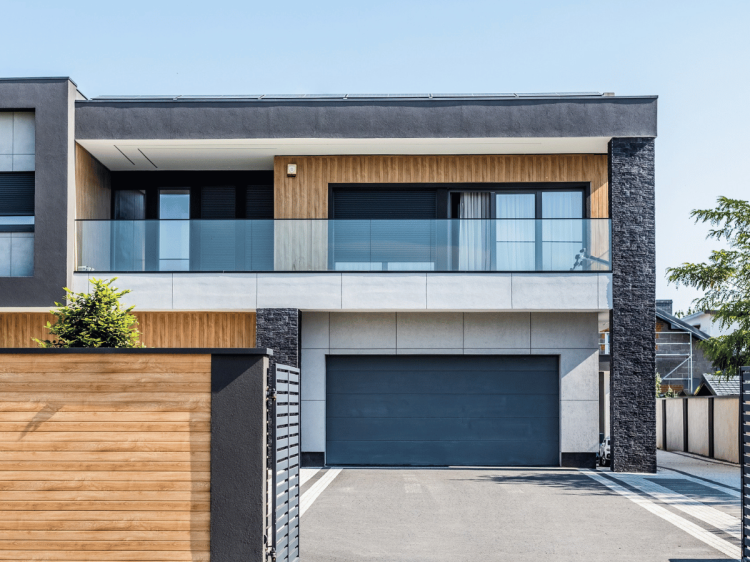 VOX KERRAFRONT malt oak - Deska elewacyjna FS-304 - realizacja