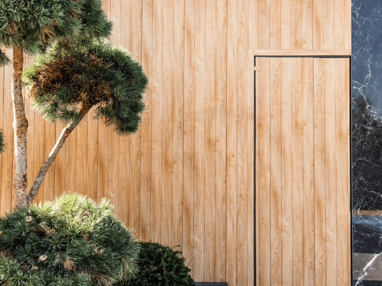 VOX KERRAFRONT malt oak - Deska elewacyjna FS-304 - realizacja