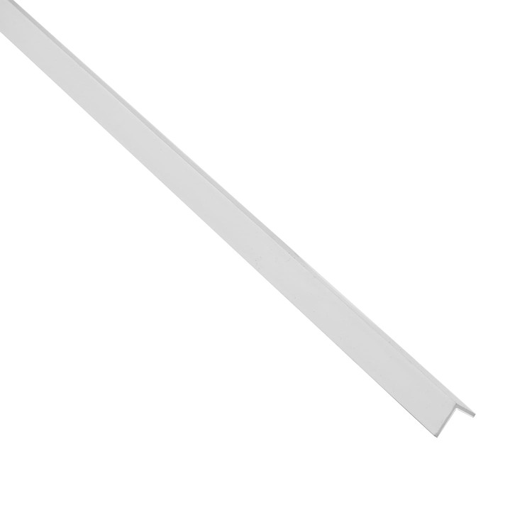 AS biały - kątownik / narożnik 18x18 (90°) PVC - PRÓBKA (5-10cm)