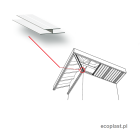 WS grafitowy - Listwa łącząca "H" PVC / 3m - ZASTOSOWANIE