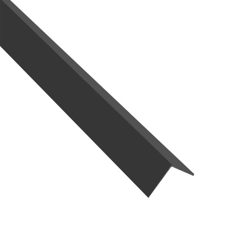 AS grafitowy - kątownik / narożnik 33x33 (90°) PVC - próbka (5-10cm)