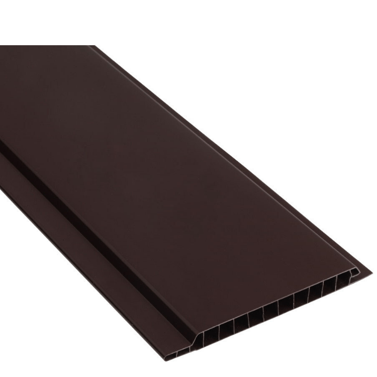 WS brązowy - Panel podbitkowy PVC / PRÓBKA 5-10cm