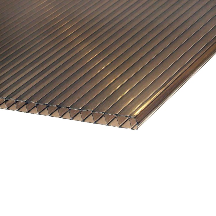 ROBELIT - Poliwęglan komorowy 10mm dymiony (brąz) / 105 x 200cm