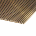 ROBELIT - Poliwęglan komorowy 6mm dymiony (brąz) / 105 x 300cm