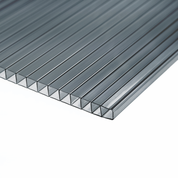 ROBELIT - Poliwęglan komorowy 10mm antracyt / PRÓBKA 5-10cm 