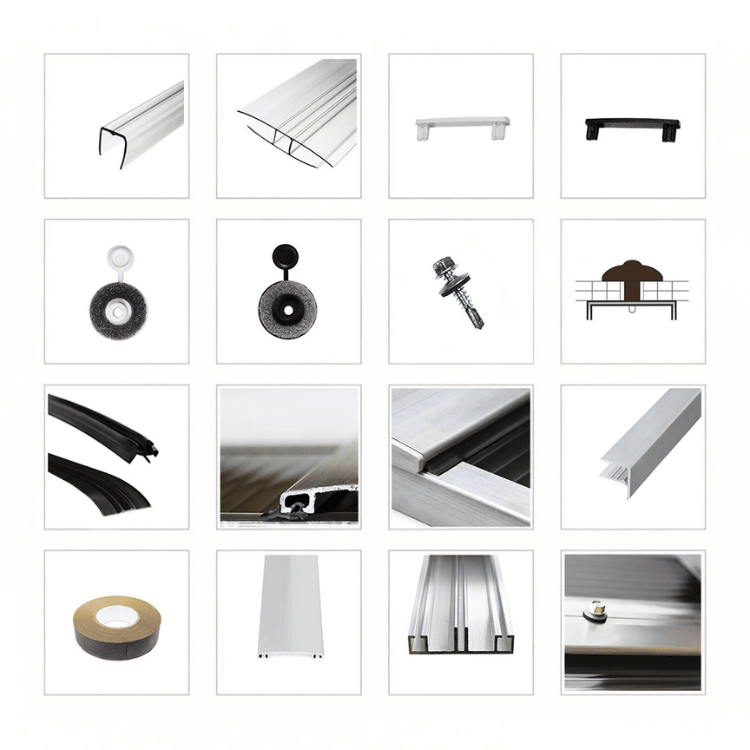 ROBELIT - Zaślepka do profilu górnego / czarna - AKCESORIA