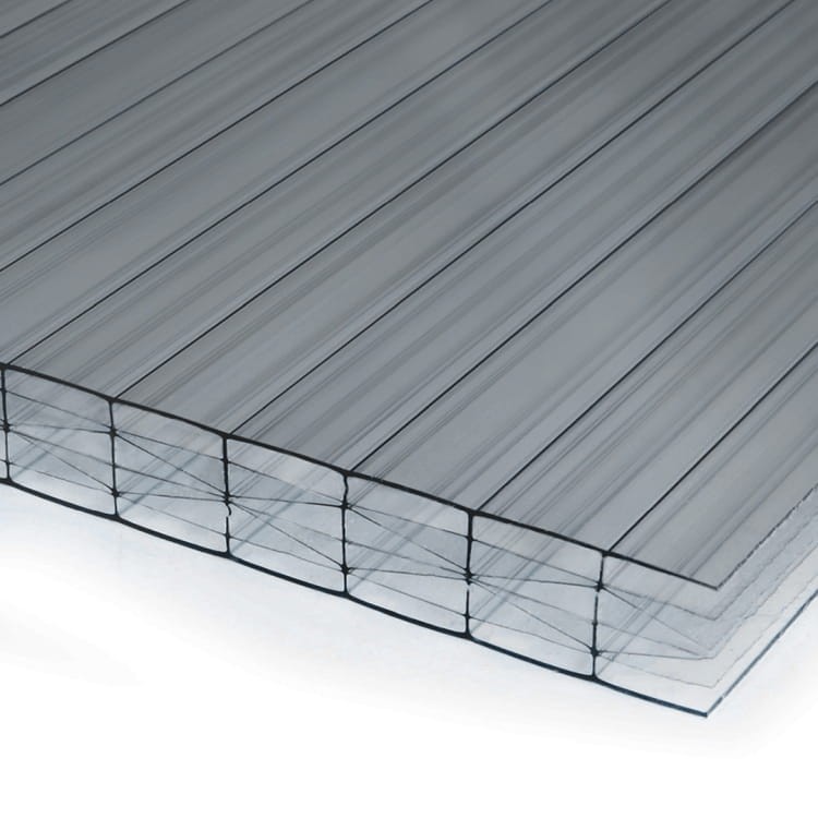 ROBELIT - Poliwęglan komorowy 16mm antracyt / 210 x 700cm