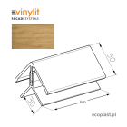 VINYLIT - Narożnik ZEWNĘTRZNY Turner Oak Malt / 6m