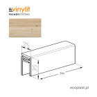 VINYLIT - Listwa uniwersalna "U" Jura Pine / 3m