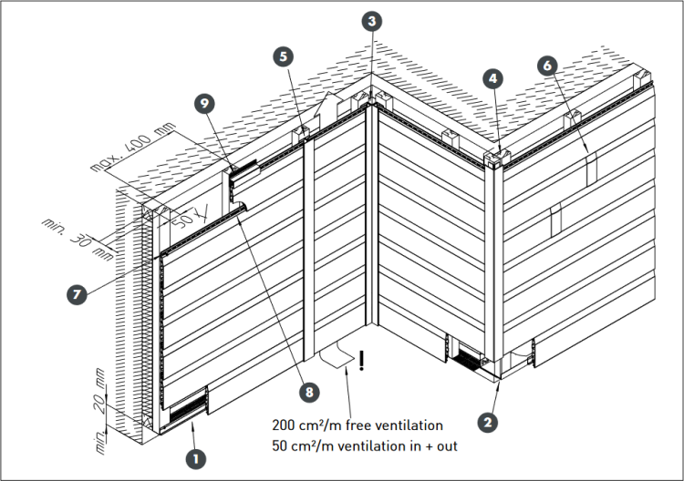 VINYLIT vinyPlus Shadow - MONTAŻ POZIOMY