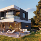 VINYLIT vinyPlus Shadow - Deska elewacyjna Kitami Oak - WIZUALIZACJA