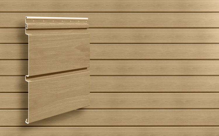 VOX dąb - Panel elewacyjny Max-3 SXP-05 / WIZUALIZACJA