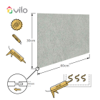 VILO - Panel ścienny SPC Concrete Light / 30cm x 60cm (mat) - SCHEMAT