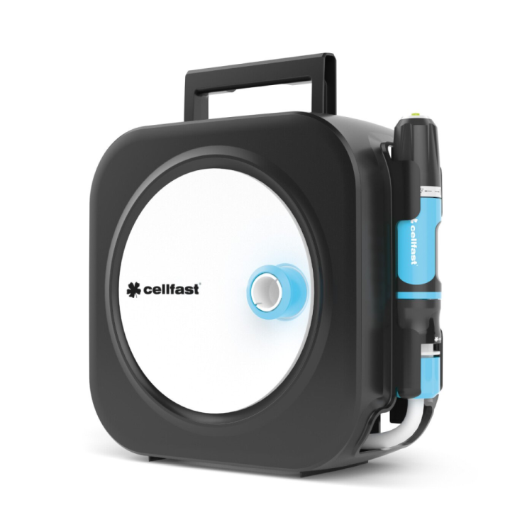 CELLFAST - Zwijacz węża ogrodowego ERGO XS / wąż 10m + końcówki