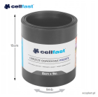 CELLFAST - Obrzeże ogrodowe i trawnikowe GRAFITOWE / 9m x 15cm - SCHEMAT