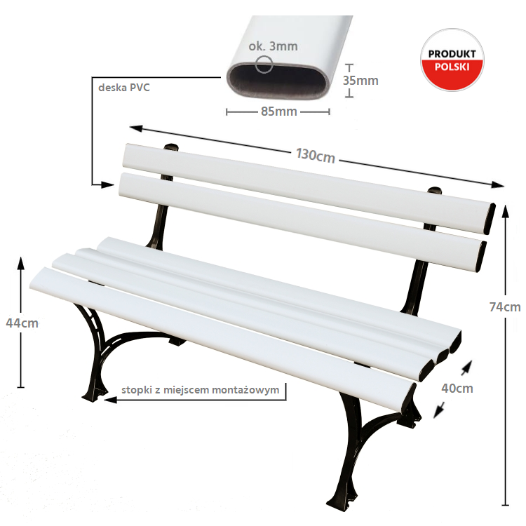 lawka-ogrodowa-cmentarna-pvc-130cm-aluminiowa-drewnopodobna-schemat