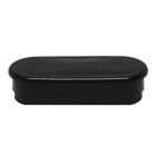 ZAŚLEPKA do profilu PVC ławkowego - ogrodzeniowego 85x35mm / CZARNA