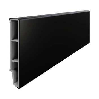 VILO - listwa przypodłogowa 8cm SEMPLA 702 czarna - próbka (5-10cm)