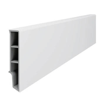 VILO - listwa przypodłogowa 6,5cm SEMPLA 705 biała - próbka (5-10cm)