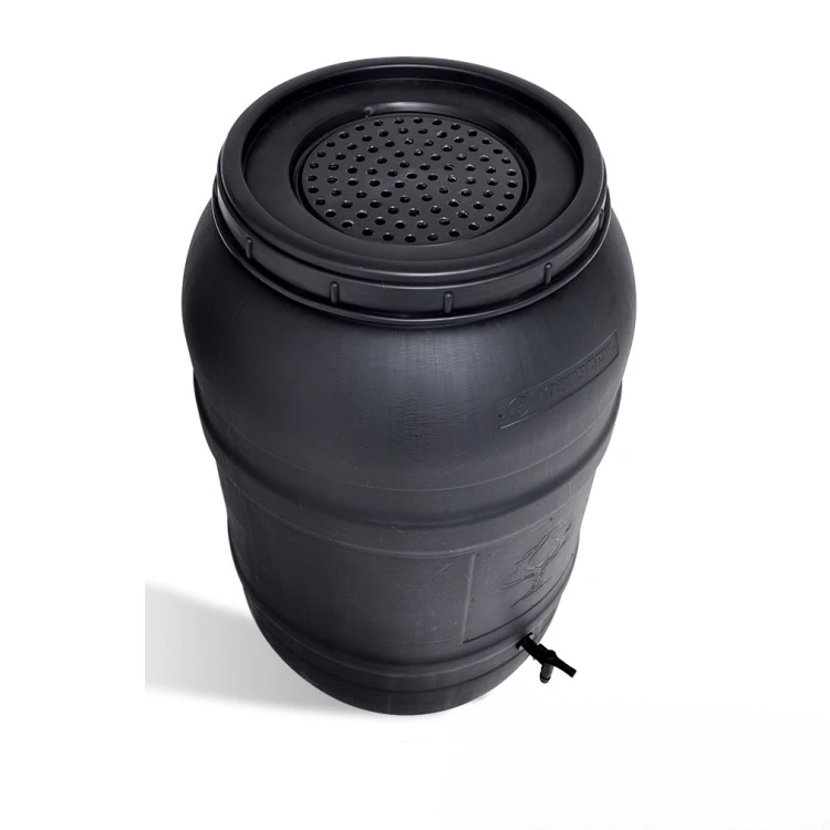 boryszew-beczka-na-deszczowke-i-wode-pitna-z-kranikiem-220l- szara