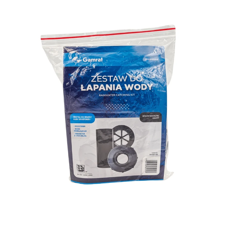 gamrat-pvc-zestaw-do-lapania-wody-110mm-grafitowy-pakowanie