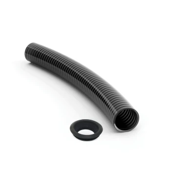 GAMRAT PVC - Wąż do łapacza wody z uszczelką 50mm / 1m