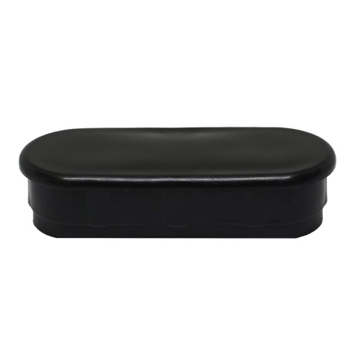 ZAŚLEPKA do profilu PVC ławkowego - ogrodzeniowego 85x35mm / CZARNA
