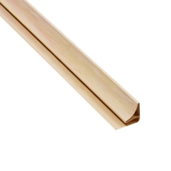 AS kremowy -  Listwa przysufitowa - ćwierćwałek PVC / 2,65m 